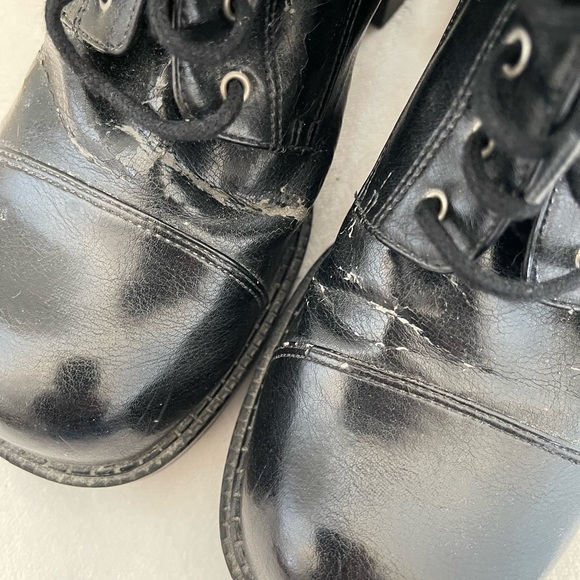 Vintage Xappeal round toe block ankle heel boot - Picture 6 of 6